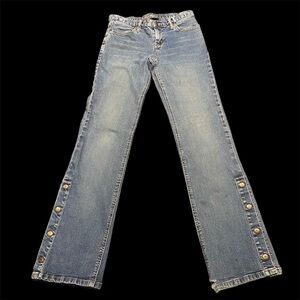 Aeropostale Jeans with Button Detail